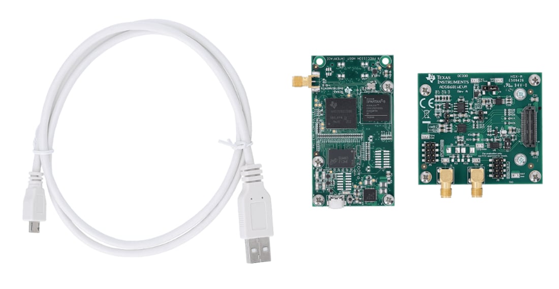 Texas Instruments ADS8681WEVM-PDK評価モジュール (EVM)