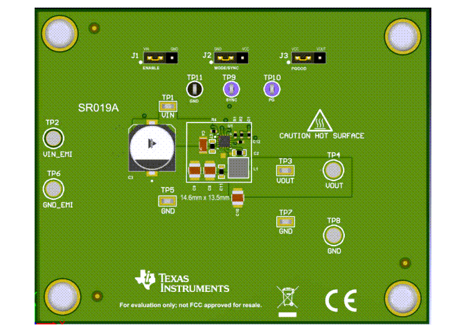 Texas Instruments LMR66430-2EVM 評価モジュール