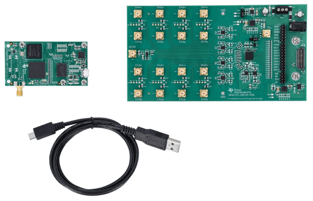 チャート - Texas Instruments ADS127L18EVM-PDK評価モジュール (EVM)