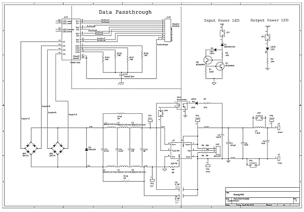 Schematic - Silvertel AG5700 Evaluation Boards