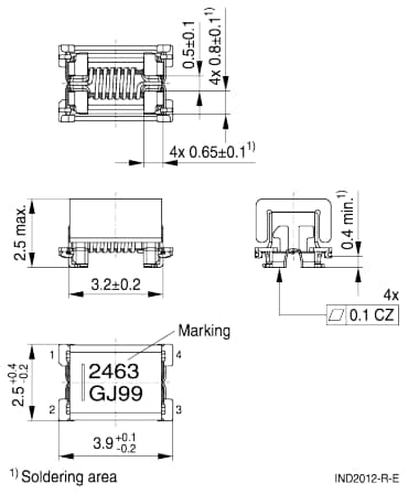 EPCOS / TDK ADF32Tデータおよび信号線チョーク