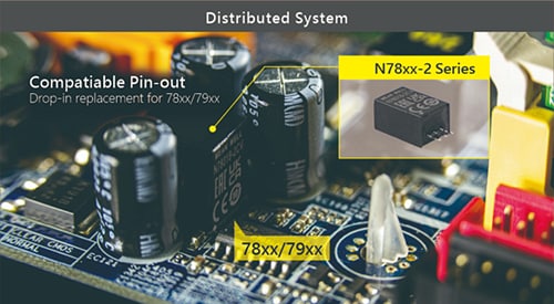 インフォグラフィック - MEAN WELL N78-2 2A非絶縁DC/DCスイッチングレギュレータ