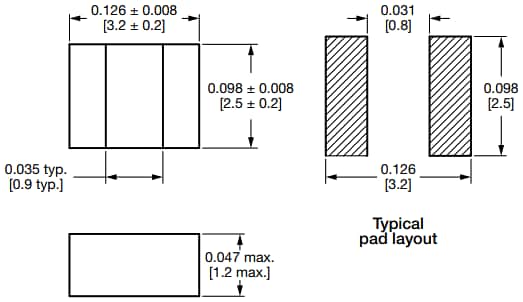 Vishay / Dale IHLL-1210AB-1Zパワーインダクタ