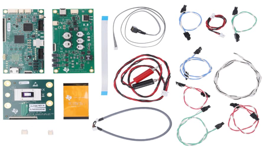 チャート - Texas Instruments DLP4620SQ1EVM評価モジュール (EVM)