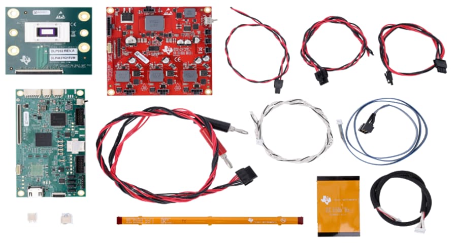 チャート - Texas Instruments DLP4621Q1EVM評価モジュール (EVM)