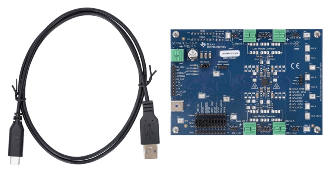 Texas Instruments LP87694Q1EVM評価モジュール (EVM)