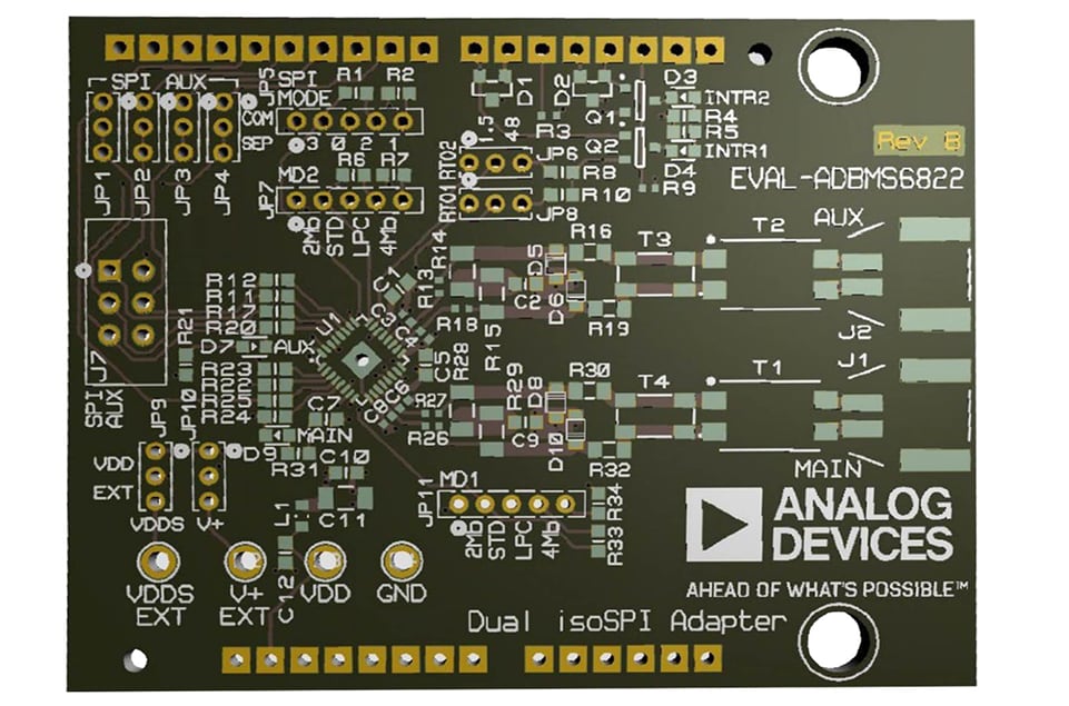 Analog Devices Inc. EVAL-ADBMS6822評価ボード