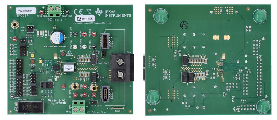 Texas Instruments TPS546C25EVM-1PH 評価モジュール