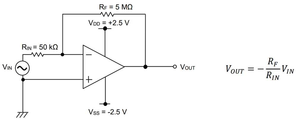 アプリケーション回路図 - ROHM Semiconductor LMR1901YG-M車載用CMOSオペレーショナルアンプ