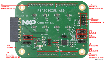 NXP Semiconductors P3T2030xUK Arduino®シールド評価ボード