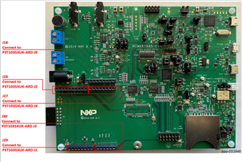 NXP Semiconductors P3T1035xUK Arduino® シールド評価ボード