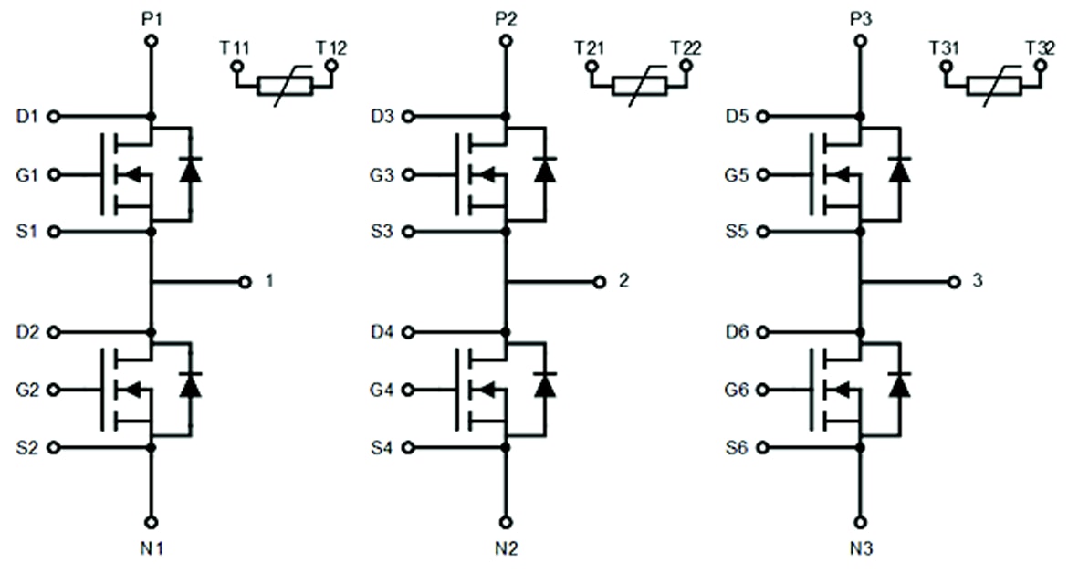 onsemi NVXR17S90M2SPx EliteSiC電力モジュール