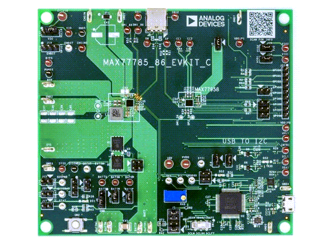 Analog Devices / Maxim Integrated MAX77785EVKIT/MAX77786EVKIT評価キット