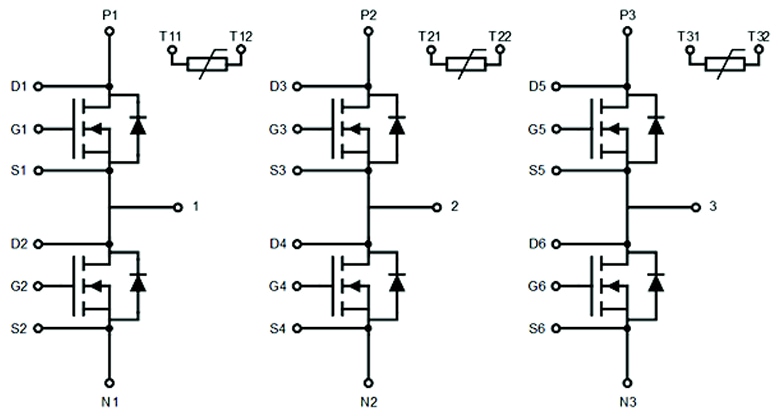 onsemi NVXR22S90M2SPx EliteSiC電源モジュール