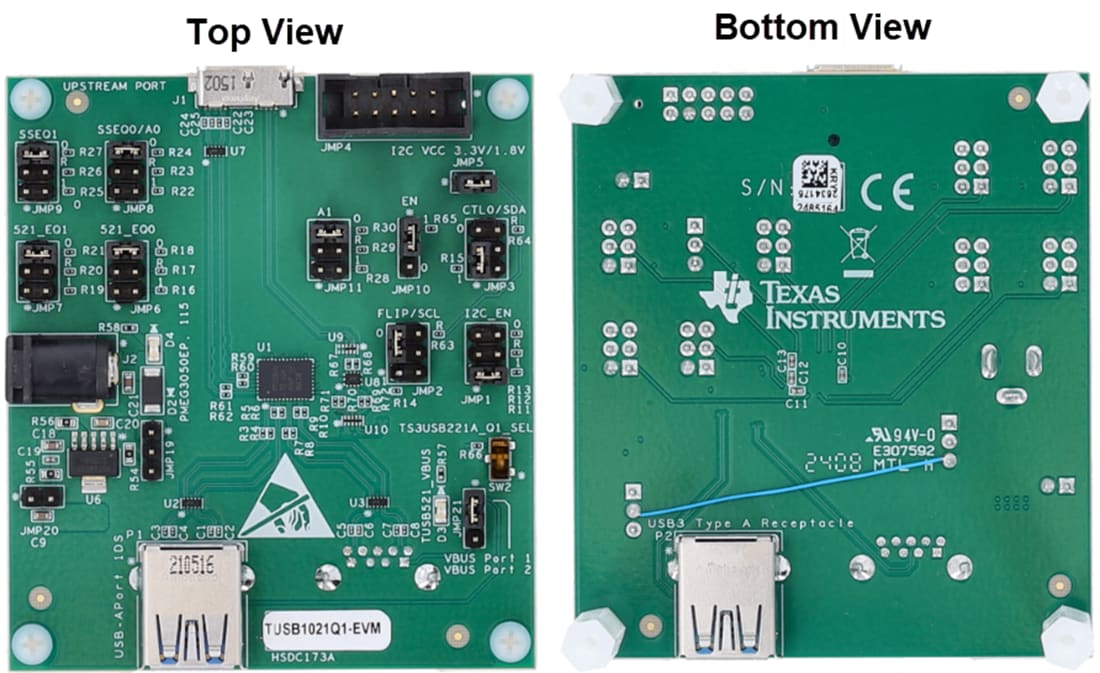 Texas Instruments TUSB1021Q1-EVM評価モジュール (EVM)