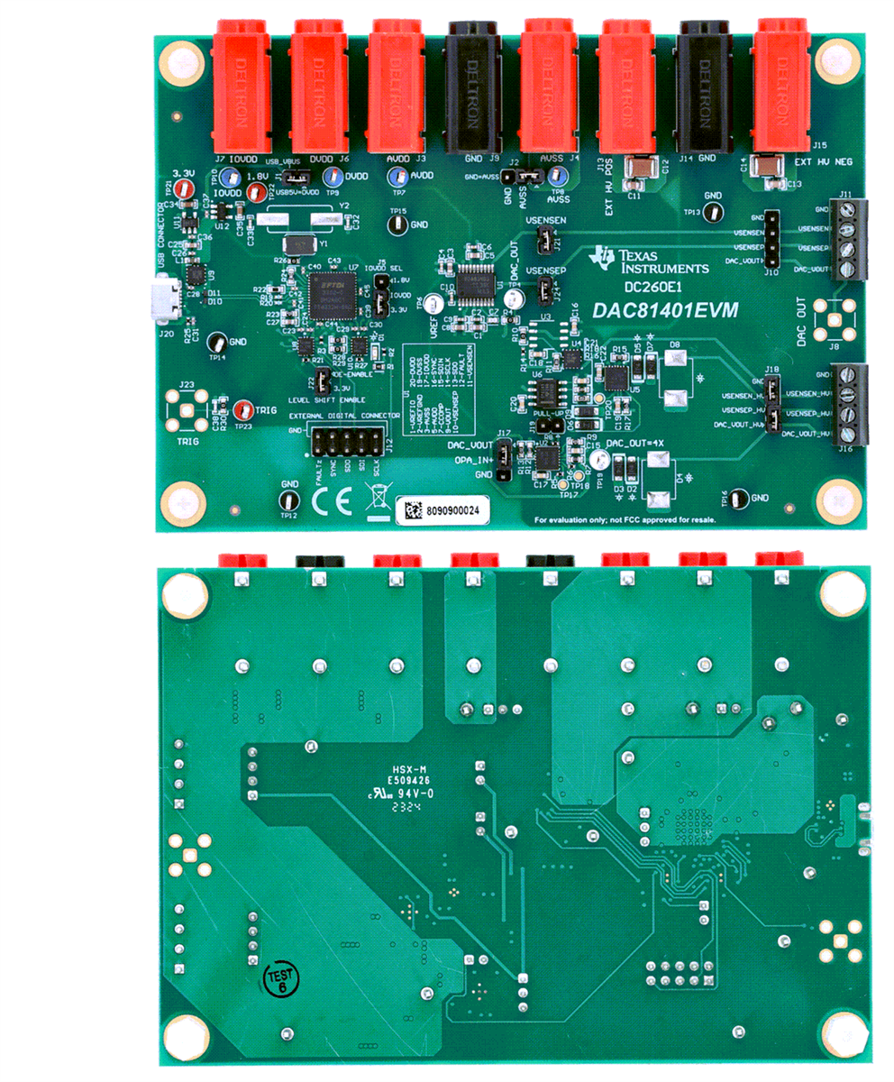 Texas Instruments DAC81401EVM 評価モジュール