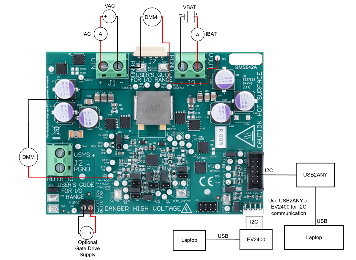Texas Instruments BQ25751EVM 評価モジュール