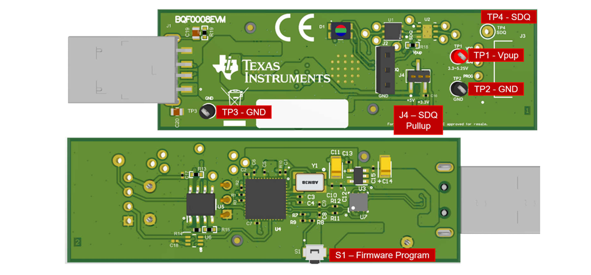 ロケーション回路 - Texas Instruments BQF0008EVM 評価モジュール