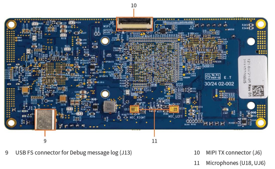 Infineon Technologies EZ-USB™ FX20 USB MIPI カメラデモキット