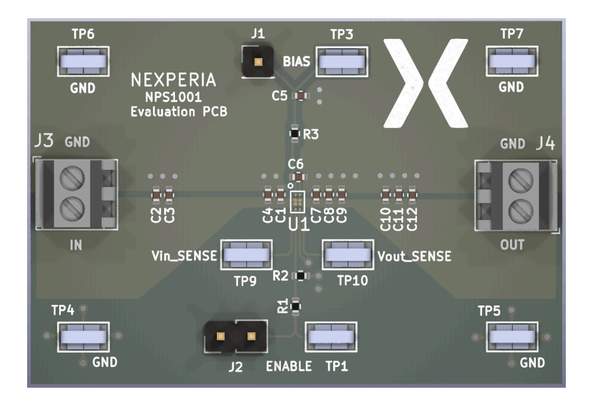 Nexperia NEVB-NPS1001評価ボード