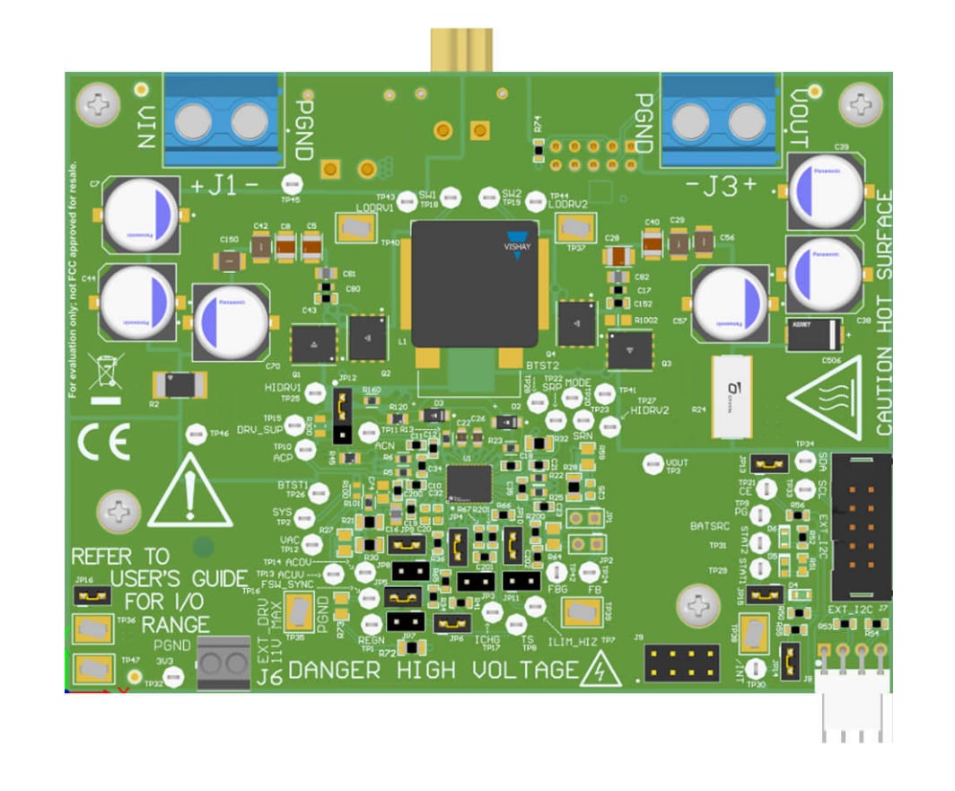 Texas Instruments BQ25858-Q1EVM 評価モジュール