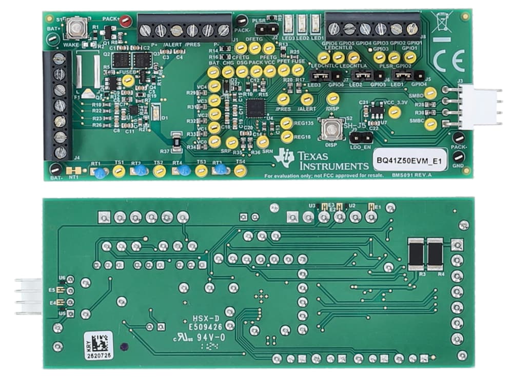 Texas Instruments bq41Z50EVM評価モジュール