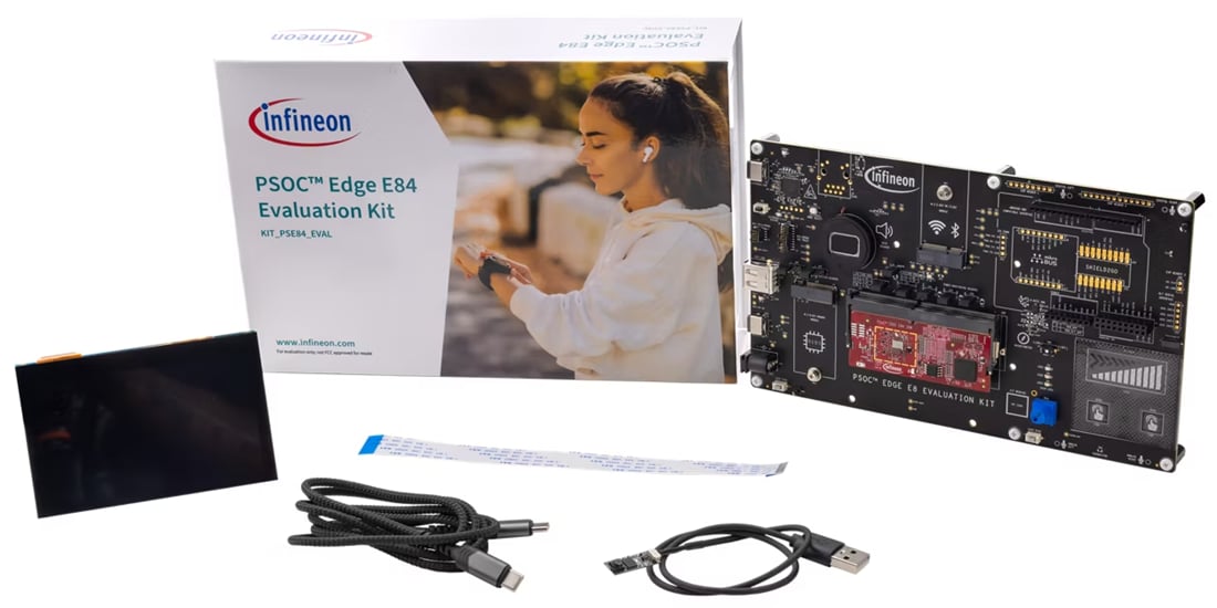 機械図面 - Infineon Technologies KITPSE84EVALTOBO1PSOC™Edge E84 評価キット