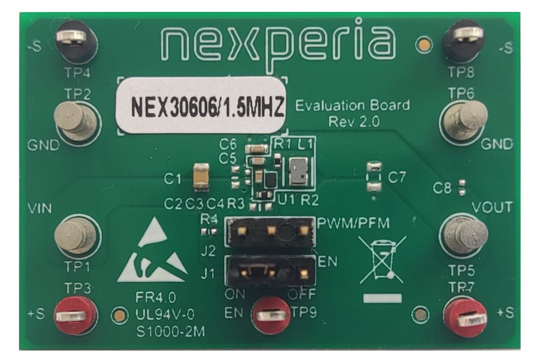 ロケーション回路 - Nexperia NEX30606評価ボード