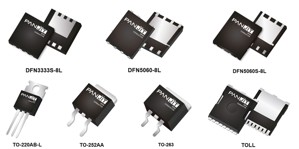 Chart - PANJIT 80V & 100V Shield Gate Trench N-Channel MOSFETs