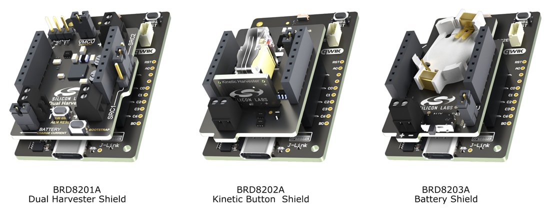 機械図面 - Silicon Labs xG22-EK8200A 環境発電エクスプローラキット