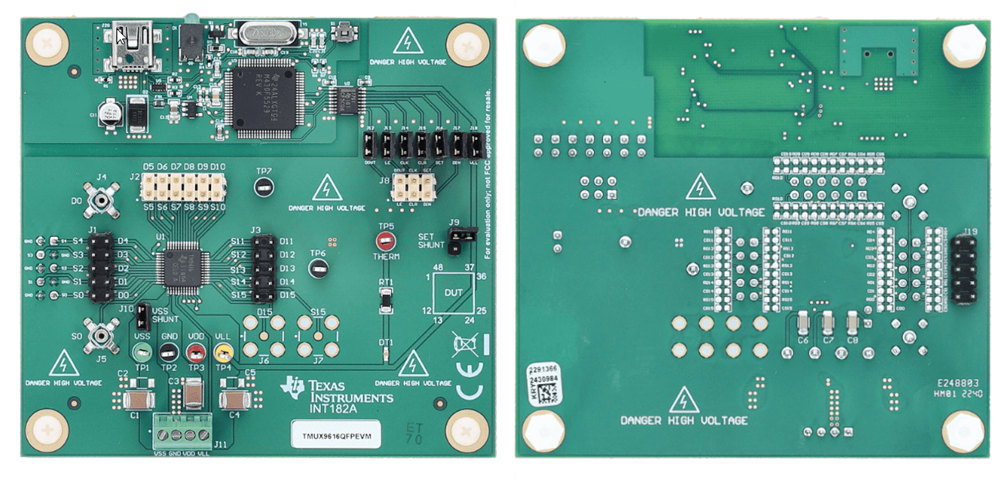 Texas Instruments TMUX9616QFPEVM評価モジュール