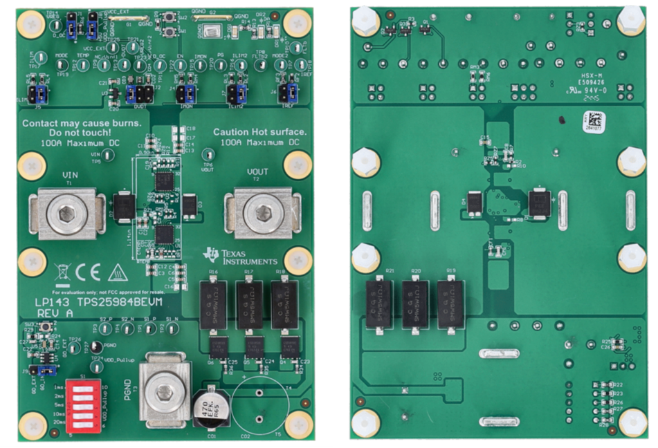 Texas Instruments TPS25984BEVM 評価モジュール
