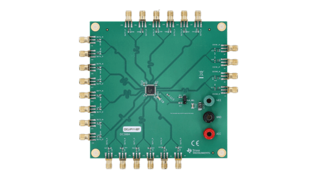 Texas Instruments CDCLVP111SEPEVM評価モジュール