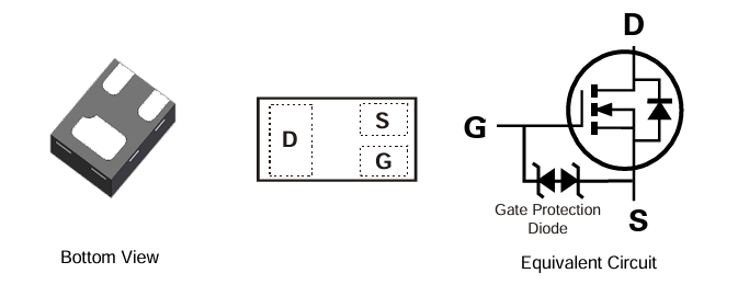 アプリケーション回路図 - Diodes Incorporated DMN2992UFA 20V NチャネルエンハンスメントモードMOSFET