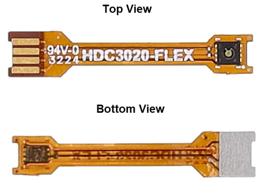 機械図面 - Texas Instruments HDC3020FLXEVMセンサ評価モジュール(EVM)