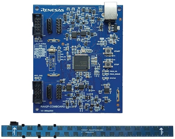 機械図面 - Renesas Electronics RAA2P3226センサ評価ツール