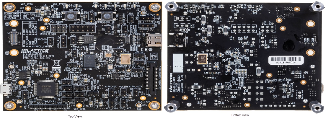 Lattice Semiconductor CrossLinkU-NX 評価ボード