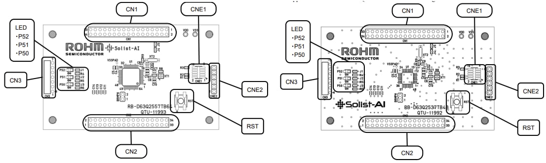 ROHM Semiconductor RB-D63Q2537 & RB-D63Q2557リファレンスボード