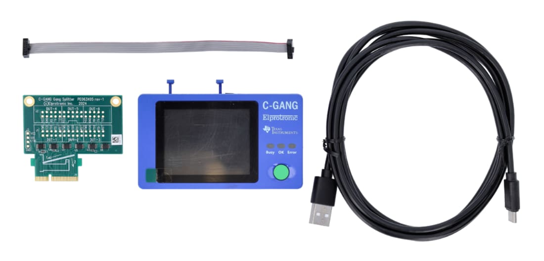 機械図面 - Texas Instruments C-GANG 低コストのギャング・プログラマ