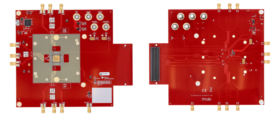 ロケーション回路 - Texas Instruments ADC3664EVMCVAL 評価モジュール