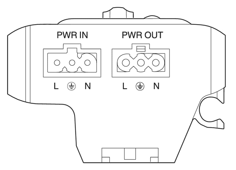 機械図面 - Phoenix Contact 制御盤用LED照明