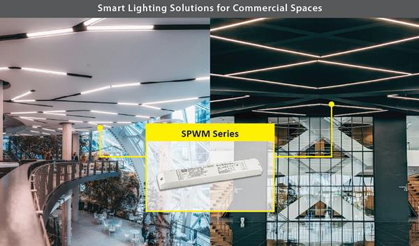 インフォグラフィック - MEAN WELL SPWM-75/150/240 調光/調色 LEDドライバ