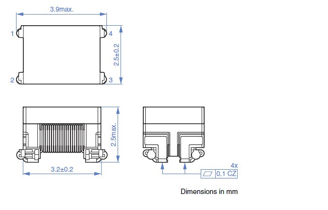 ACT1210Lの寸法 ACT1210Lの寸法