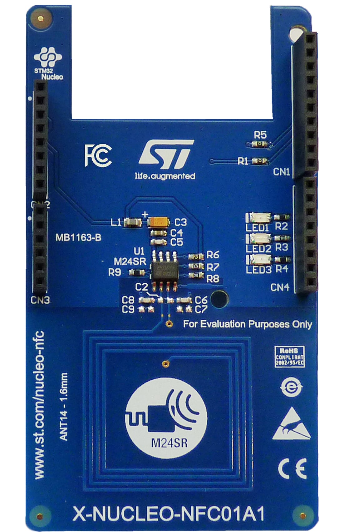 X-NUCLEO-NFC01A1ダイナミックNFCタグ拡張ボード