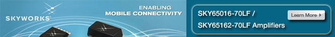 Skyworks SKY65016-70LF / SKY65162-70LF Amplifiers