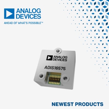 Analog DevicesのADIS1657x MEMS IMU モジュールの取り扱いを開始dules