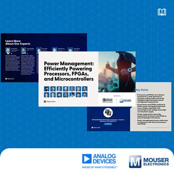 Analog Devicesと共同で電源管理ソリューションに関するeBook