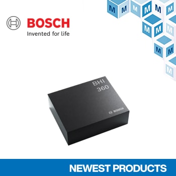 Boschの「BHI360 プログラマブルIMUスマートセンサーシステム」の取り扱いを開始