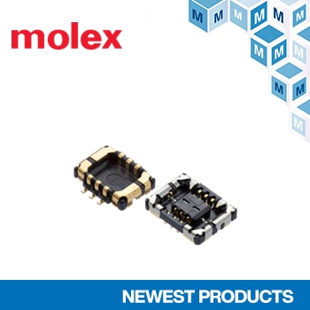 Molexの高速デジタルRFアプリケーション用5G mmWave RF Flex-to-ボードコネクタの取り扱いを開始