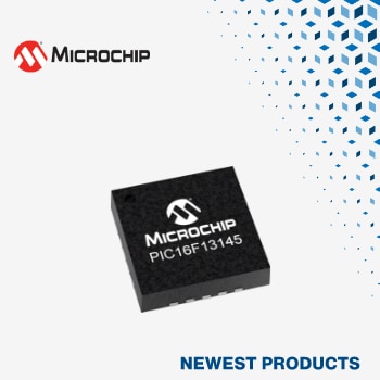 Microchip Technology の PIC16F13145マイクロコントローラの取り扱いを開始